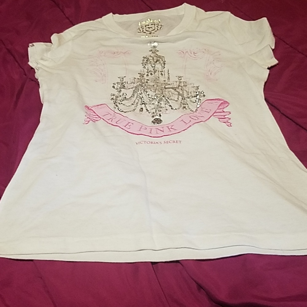 PINK Victoria Secret scoop-neck tee